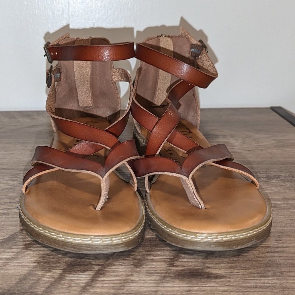 Blowfish Malibu Brown Strappy Sandals